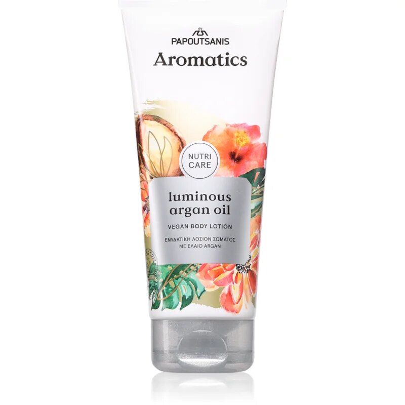 PAPOUTSANIS Aromatics Luminous Argan Oil тоалетно мляко за тяло 200 мл.