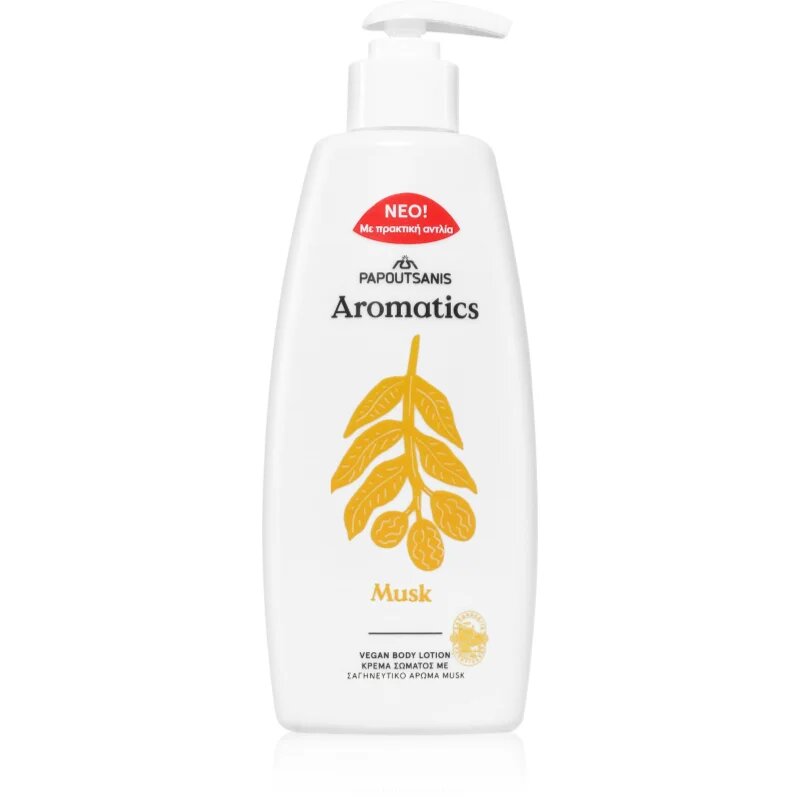 PAPOUTSANIS Aromatics Musk тоалетно мляко за тяло 300 мл.