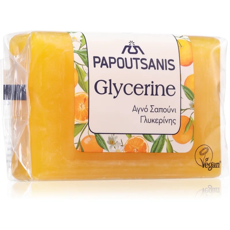PAPOUTSANIS Glycerine Yellow твърд сапун за тяло 125 мл.