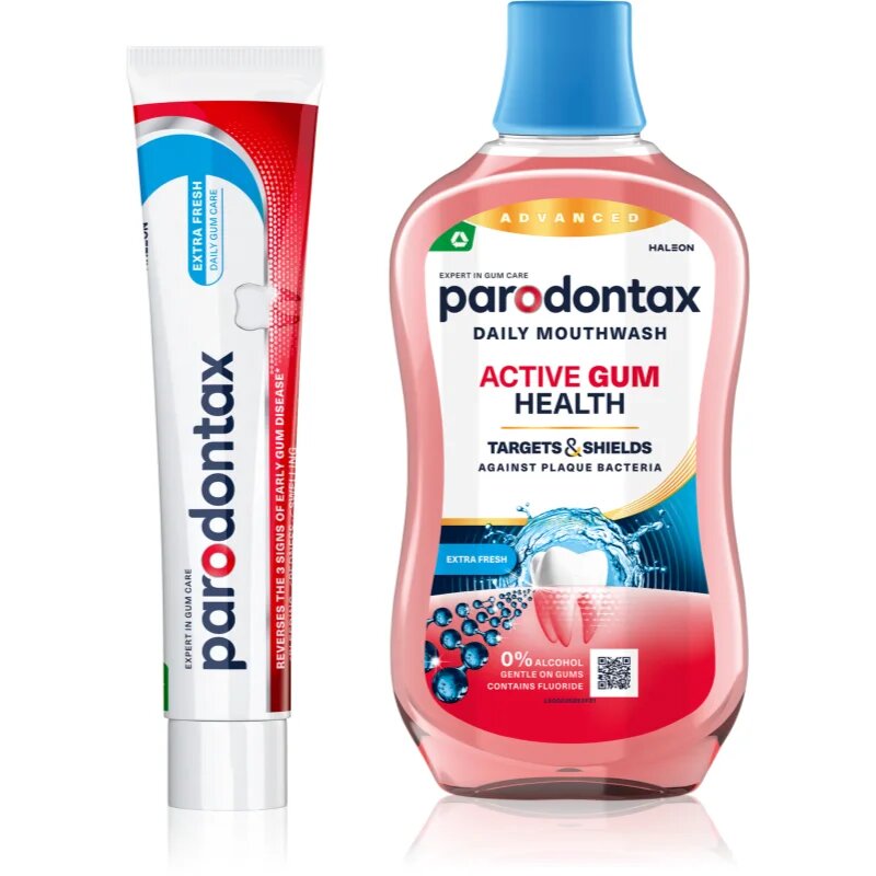 Parodontax Extra Fresh & Active Gum Health комплект за зъби