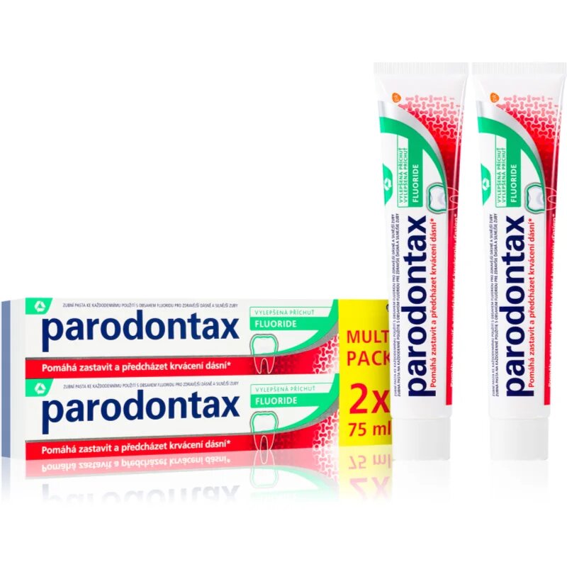 Parodontax Fluoride паста за зъби срещу кървене на венците 2x75 мл.