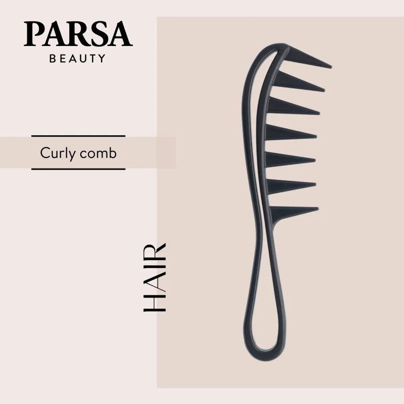 Parsa Beauty Curly Hair Comb гребен за чуплива коса 1 бр.