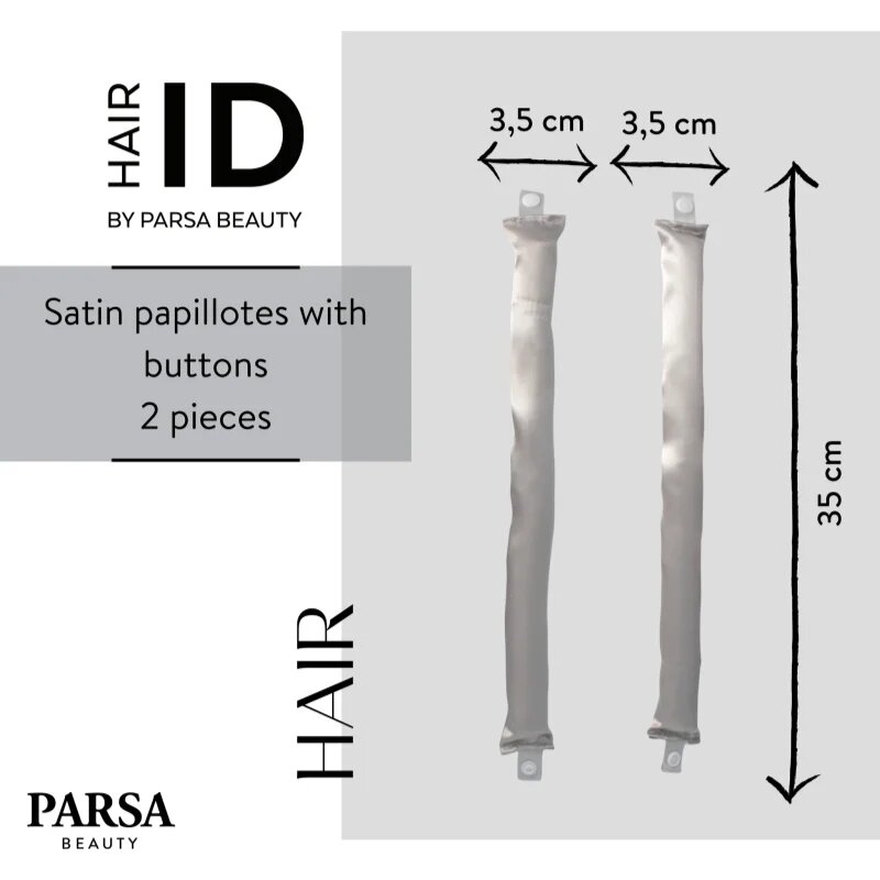 Parsa Beauty ID Satin Bendy Rollers комплект за къдрене на косата 2 бр.