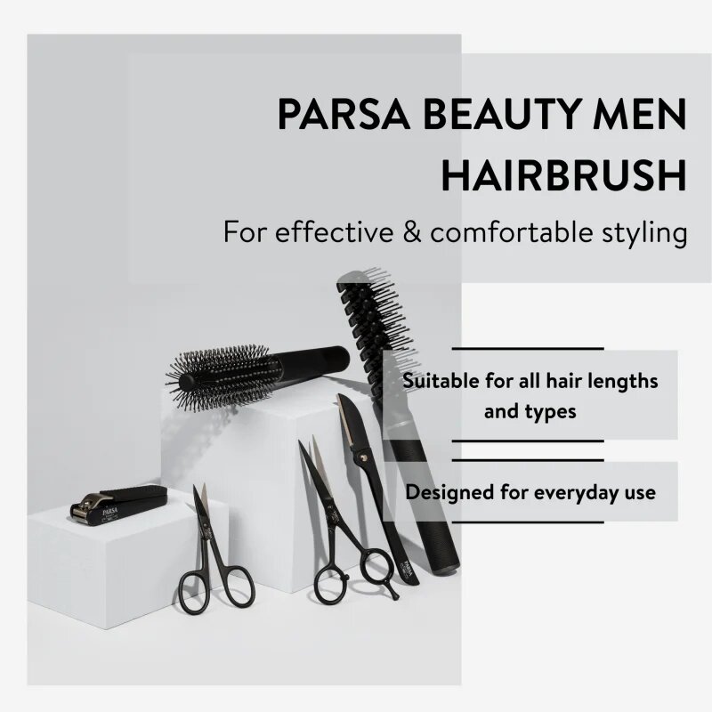 Parsa Beauty Men Styling Brush Четка за коса за мъже 1 бр.