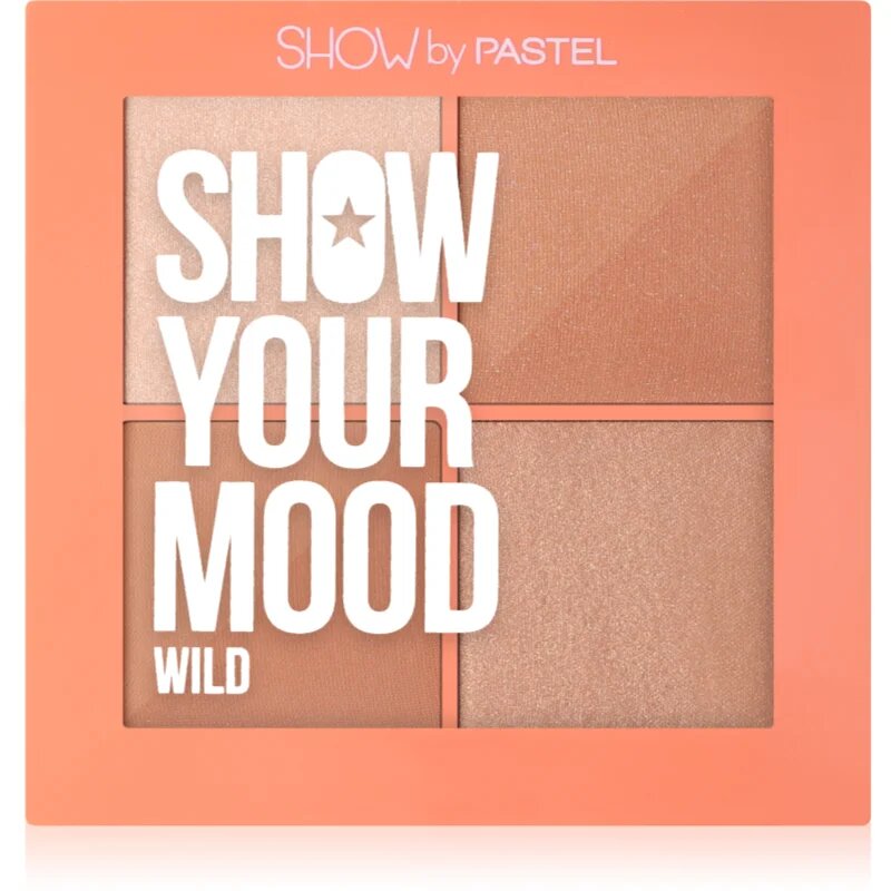 Pastel Show Your Mood палитра с ружове цвят Wild 4x4.3 гр.