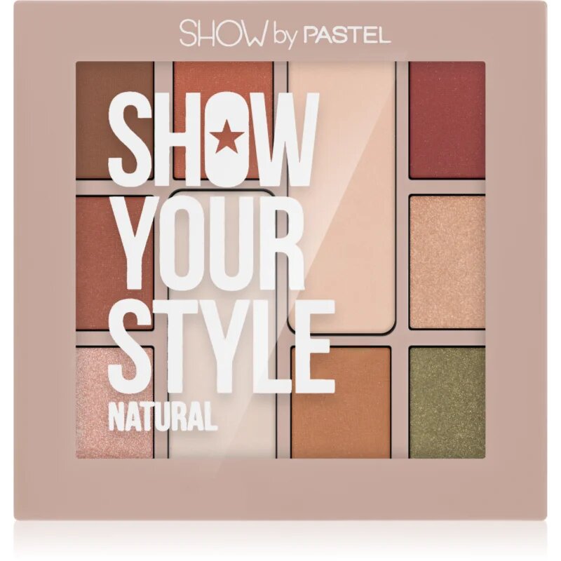 Pastel Show Your Style палитра сенки за очи цвят 464 Natural 17 гр.
