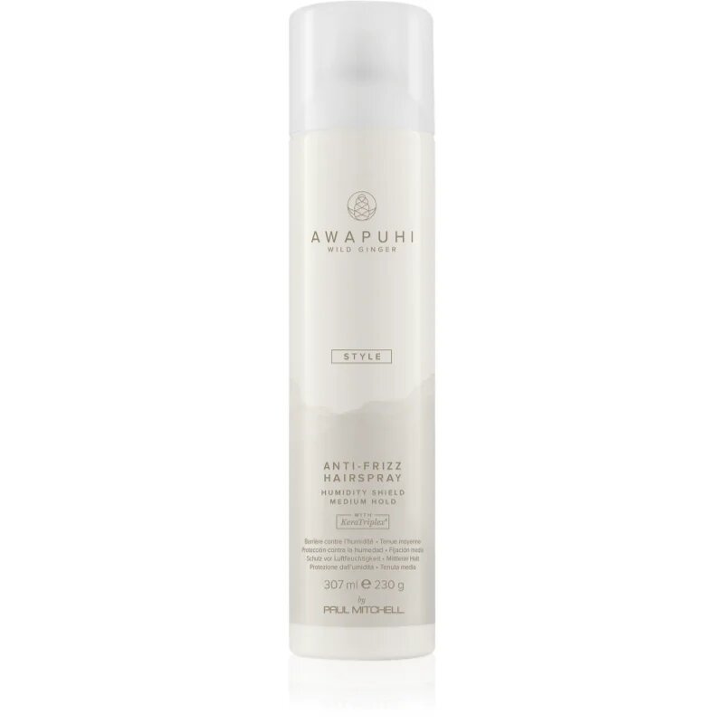 Paul Mitchell Awapuhi Wild Ginger Anti-Frizz Hairspray спрей за фиксация против цъфтене 307 мл.