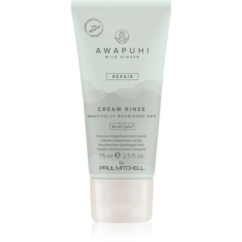 Paul Mitchell Awapuhi Wild Ginger Repair Cream Rinse подхранващ балсам за всички видове коса 75 мл.