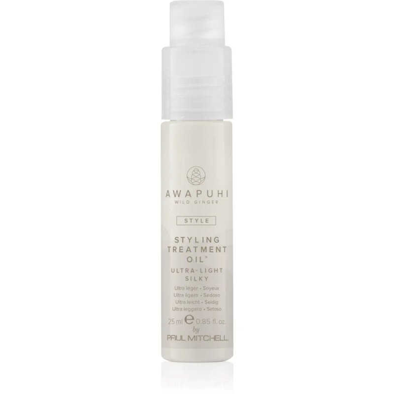Paul Mitchell Awapuhi Wild Ginger Styling Treatment Oil регенериращо олио за суха и увредена коса 25 мл.