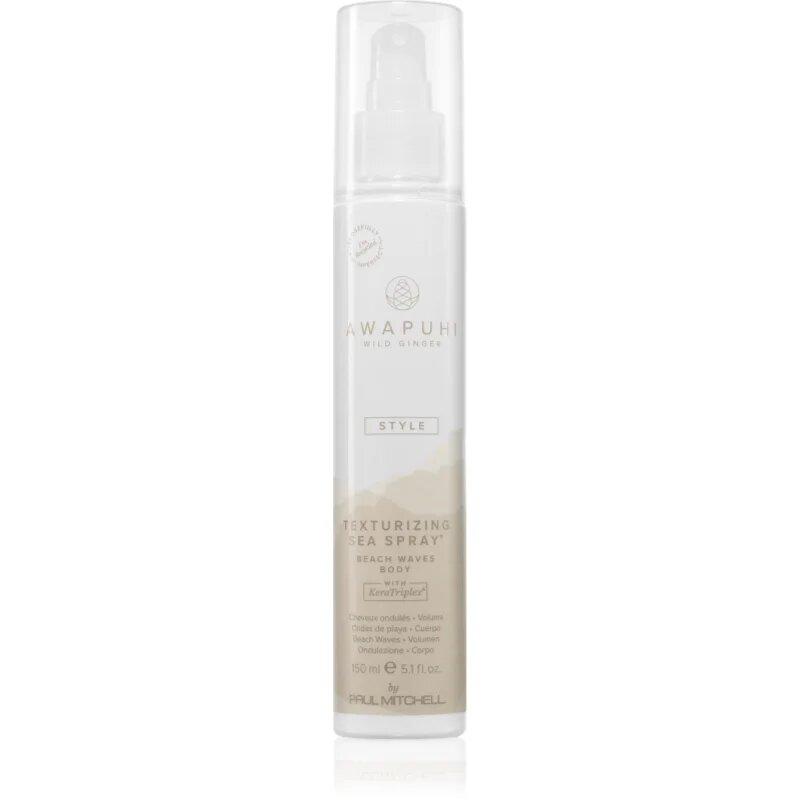 Paul Mitchell Awapuhi Wild Ginger Texturizing Sea Spray спрей за небрежни плажни къдрици 150 мл.