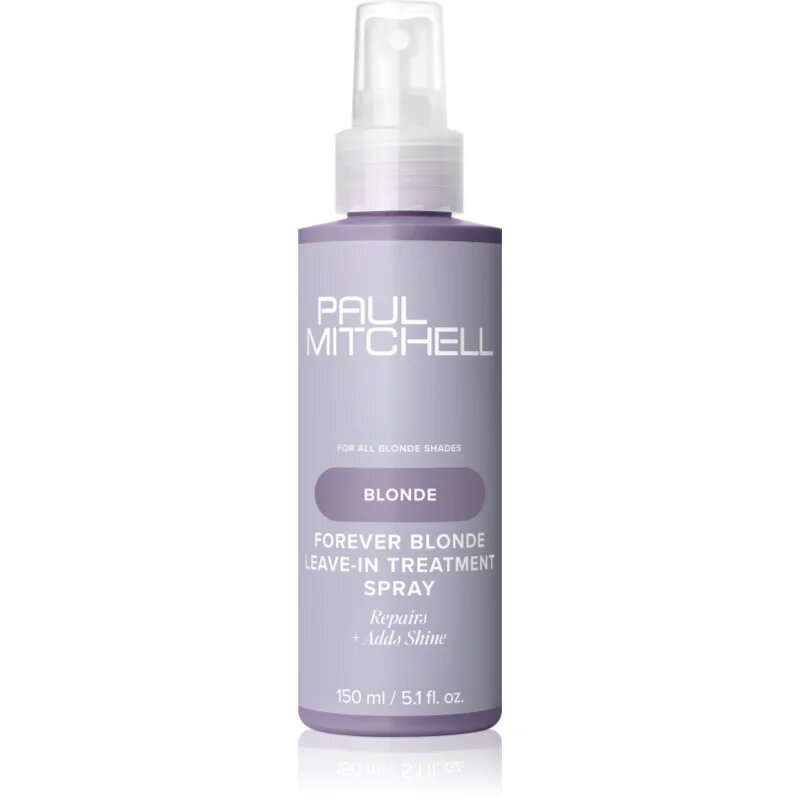 Paul Mitchell Blonde Forever Blonde Leave-In Treatment Spray спрей без отмиване за обезцветена боядисана и химически третирана коса 150 мл.
