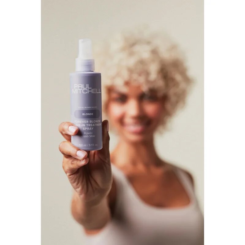 Paul Mitchell Blonde Forever Blonde Leave-In Treatment Spray спрей без отмиване за обезцветена боядисана и химически третирана коса 150 мл.
