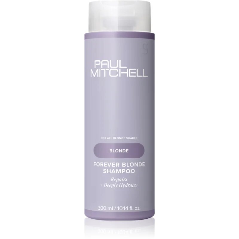 Paul Mitchell Blonde Forever Blonde Shampoo шампоан за изрусена коса коса с кичури със студени руси нюанси 300 мл.