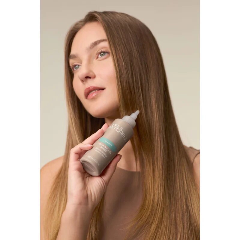 Paul Mitchell Clarify Foaming ACV Rince деликатен ексфолиращ гел За коса 150 мл.