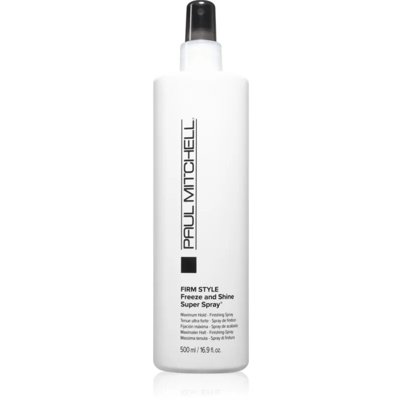 Paul Mitchell Firm Style Style Freeze and Shine Super Spray спрей за фиксация с блясък 500 мл.