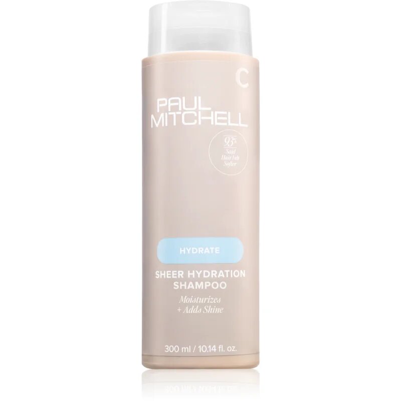 Paul Mitchell Hydrate Sheer Hydration Shampoo хидратиращ шампоан за блясък и мекота на косата 300 мл.