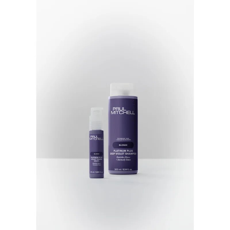 Paul Mitchell Platinum Plus Violet Toning Drops капки неутрализиращ жълтеникавите оттенъци 25 мл.