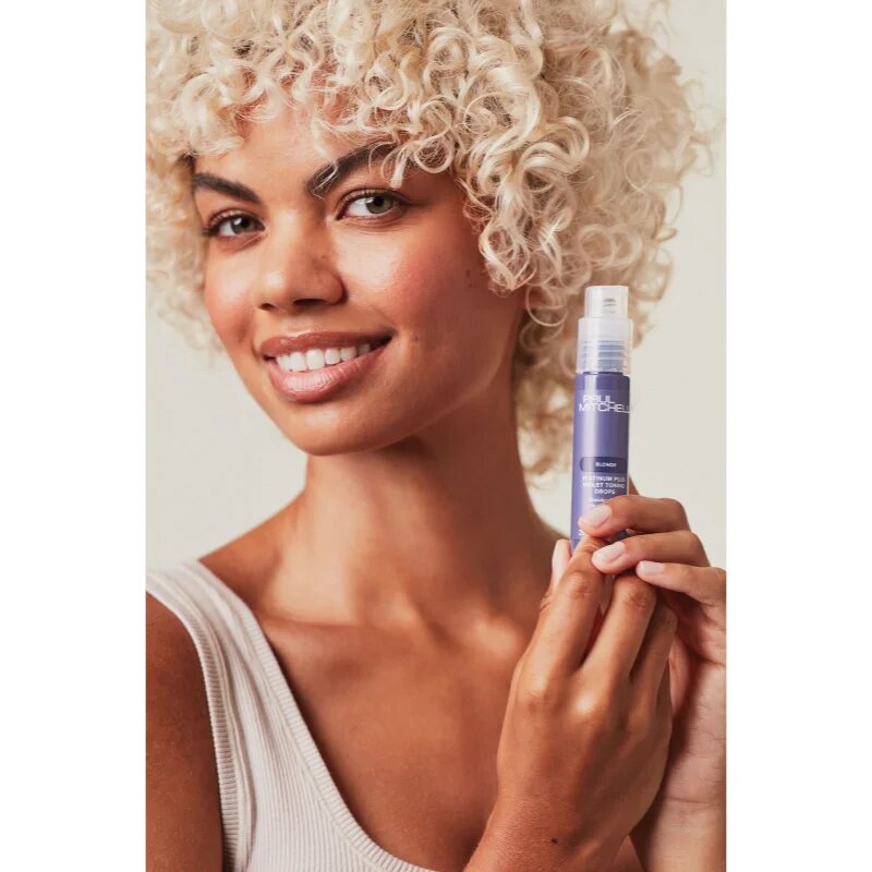 Paul Mitchell Platinum Plus Violet Toning Drops капки неутрализиращ жълтеникавите оттенъци 25 мл.