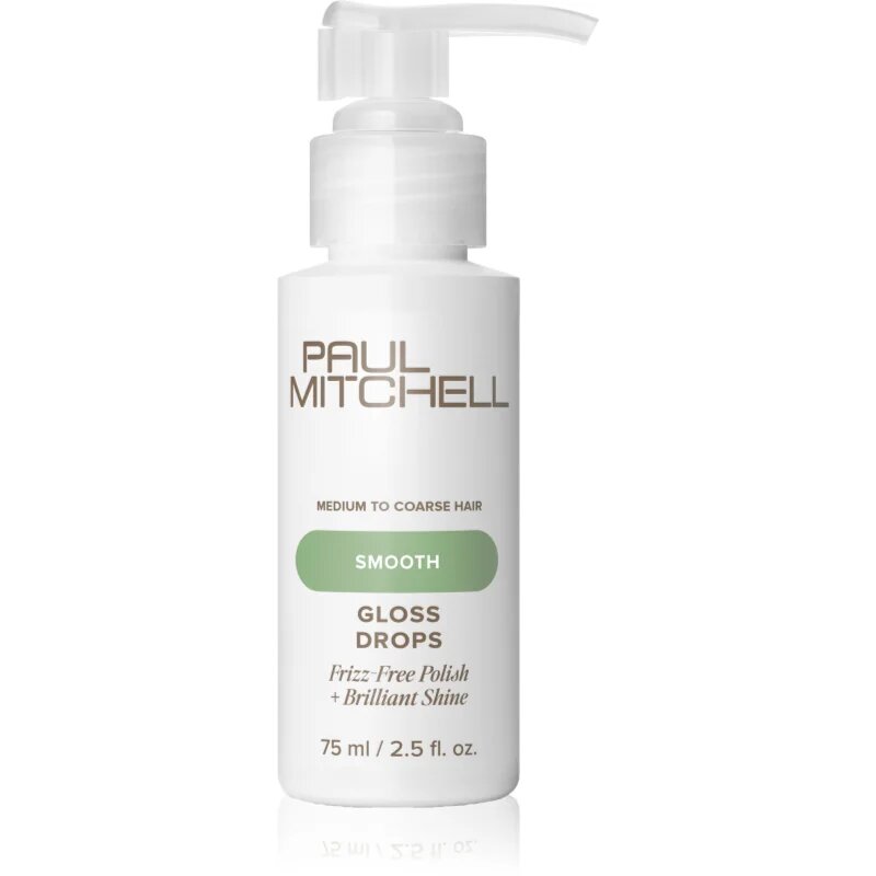 Paul Mitchell Smooth Gloss Drops серум за коса за блясък и мекота на косата 75 мл.