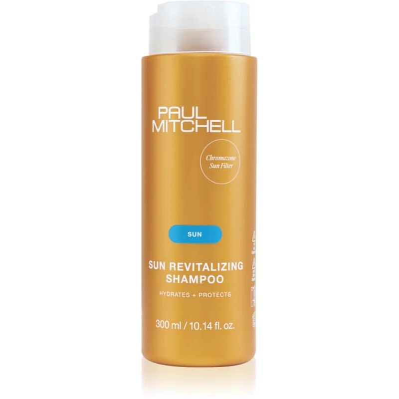 Paul Mitchell Sun Revitalizing Shampoo хидратиращ шампоан за коса увредена от слънце хлор и солна вода 300 мл.