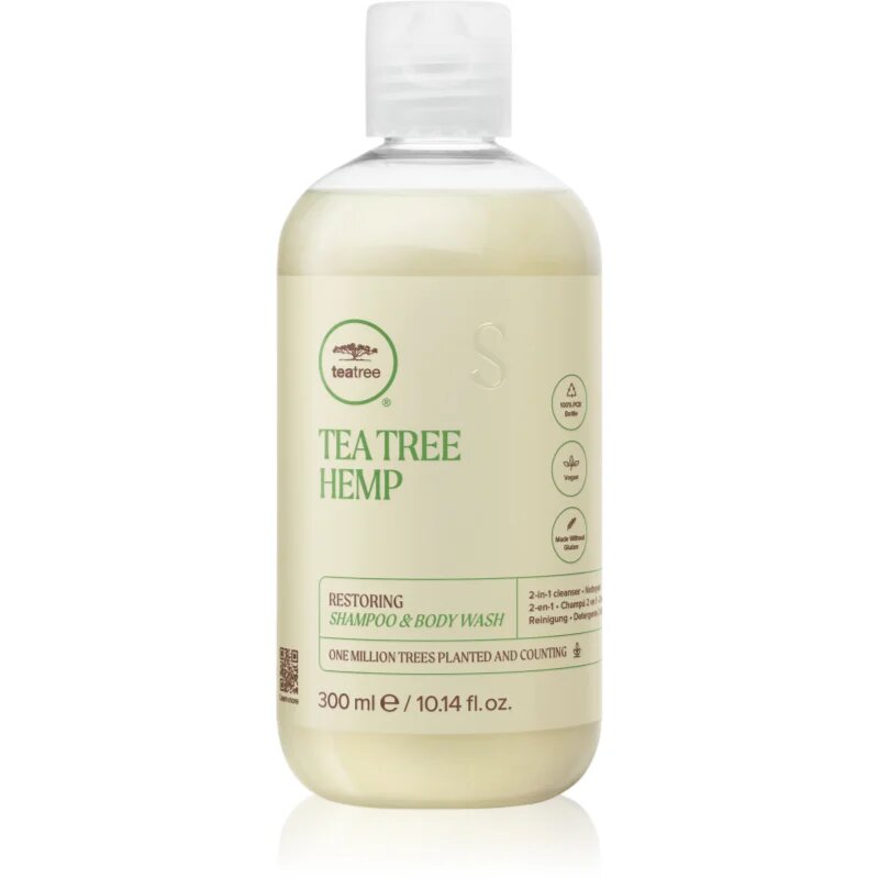 Paul Mitchell Tea Tree Hemp Restoring Shampoo & Body Wash шампоан и душ гел с хидратиращ ефект 300 мл.