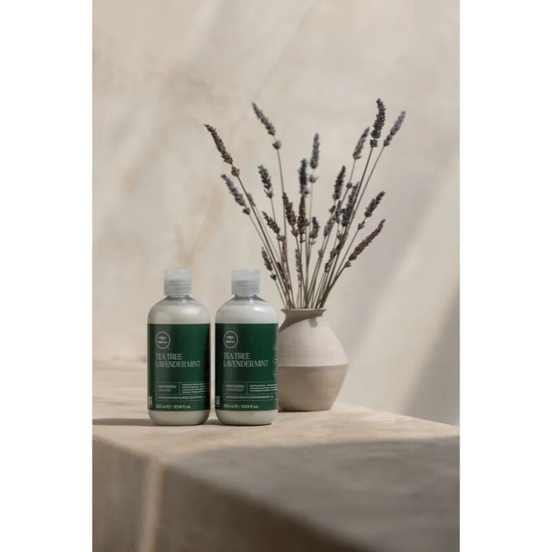 Paul Mitchell Tea Tree Lavender Mint хидратиращ и успокояващ шампоан за суха и непокорна коса 75 мл.
