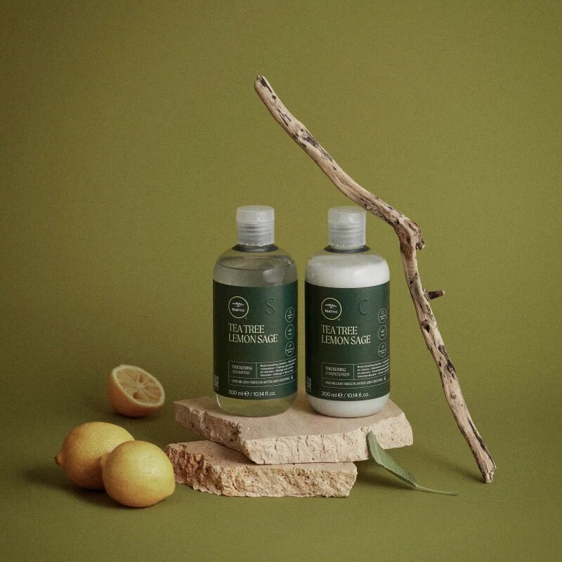 Paul Mitchell Tea Tree Lemon Sage енергизиращ балсам за възобновяване гъстотата на косата 300 мл.