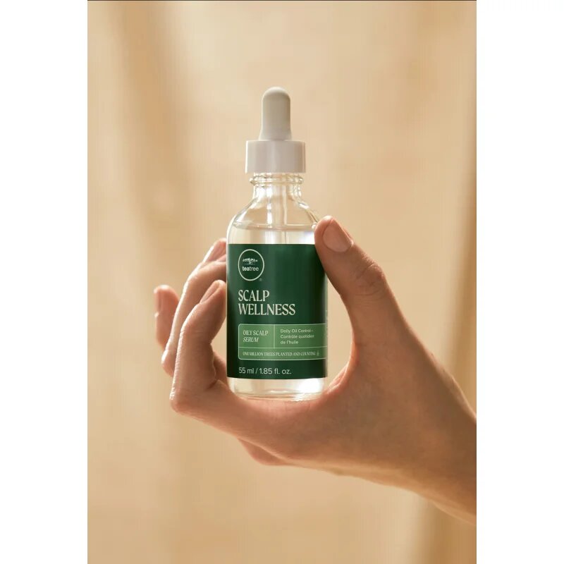 Paul Mitchell Tea Tree Scalp Wellness Oily Scalp Serum третиране за бързо омазняваща се коса 55 мл.