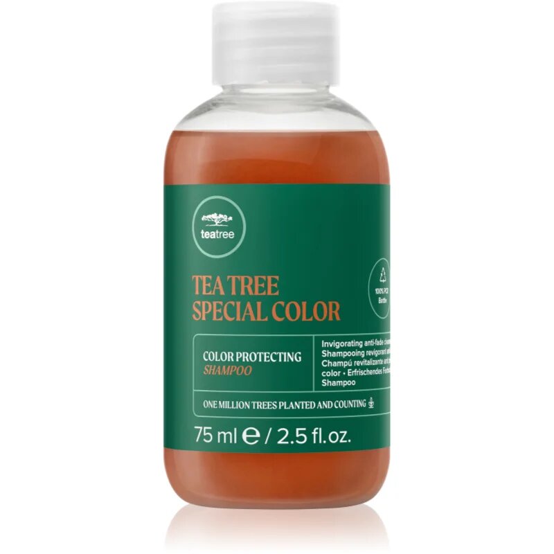 Paul Mitchell Tea Tree Special Color Color Protecting Shampoo освежаващ шампоан за боядисана коса 75 мл.
