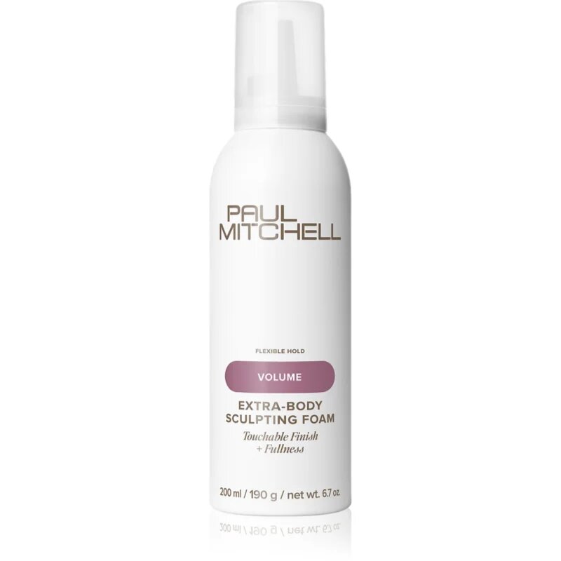 Paul Mitchell Volume Extra-Body Sculpting Foam стилизираща пяна за обем и блясък 200 мл.