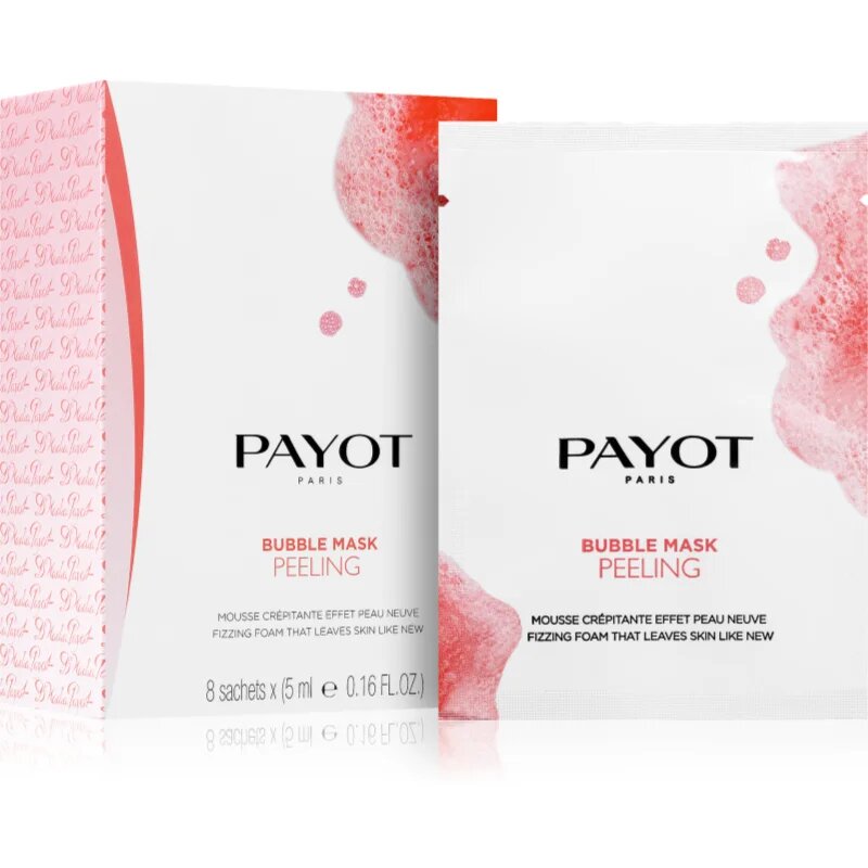 Payot Nue Bubble Mask Peeling дълбоко почистваща пилинг маска 8 x 5 мл.