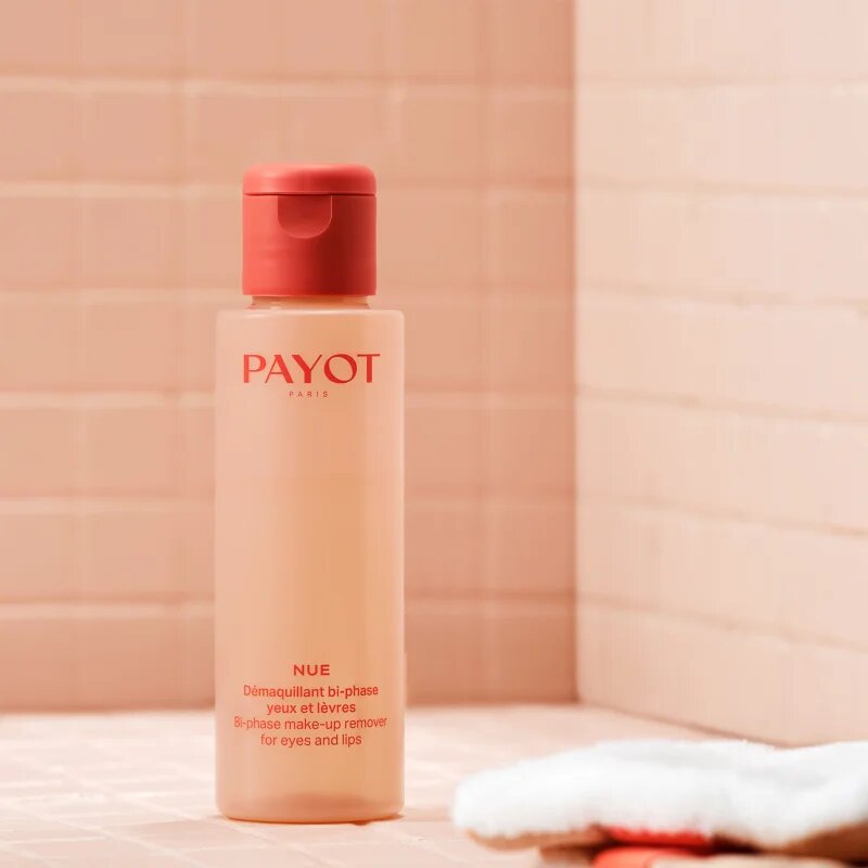 Payot Nue Démaquillant Bi-Phase Yeux et Lèvres двуфазен продукт за премахване на грим от очите и устните за чувствителни очи 100 мл.