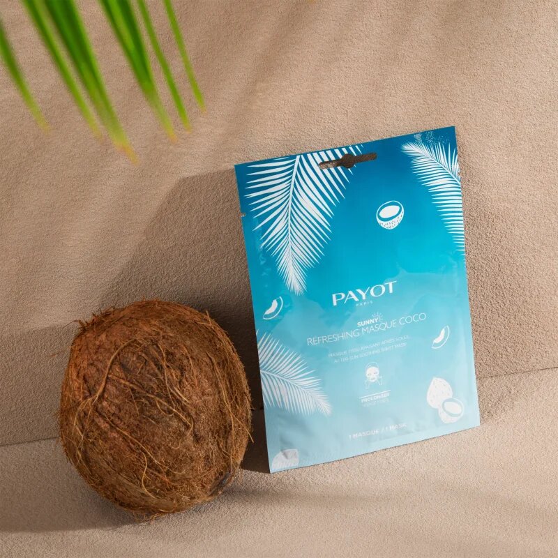 Payot Sunny Masque Après-Soleil освежаваща и успокояваща маска след слънчеви бани 10 бр.