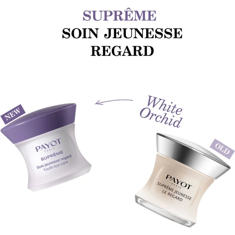 Payot Suprême Soin Jeunesse Regard подмладяващ крем за околоочната зона 15 мл.