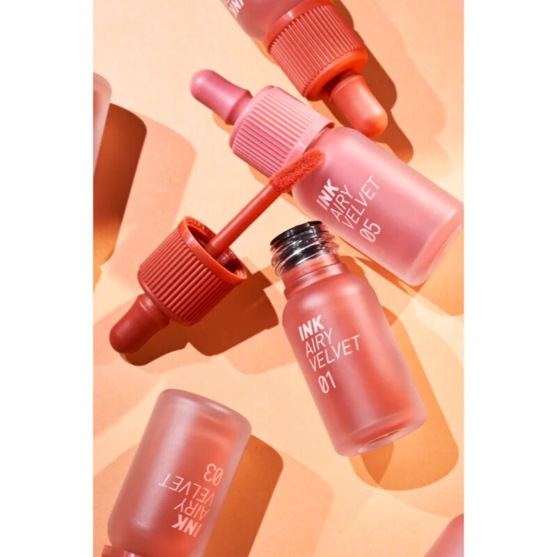 peripera Ink Airy Velvet крем-червило с матиращ ефект цвят 03 Cartoon Coral 4 гр.