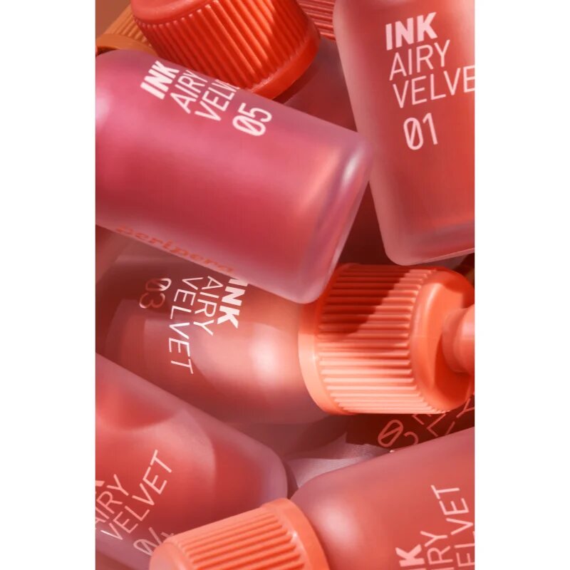 peripera Ink Airy Velvet крем-червило с матиращ ефект цвят 03 Cartoon Coral 4 гр.