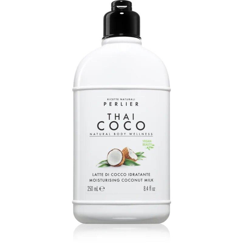 Perlier Thai Coco Moisturising Coconut Milk тоалетно мляко за тяло 250 мл.