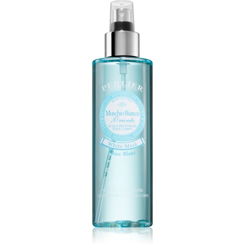 Perlier White Musk Body Spray освежаващ спрей за тяло за жени 200 мл.