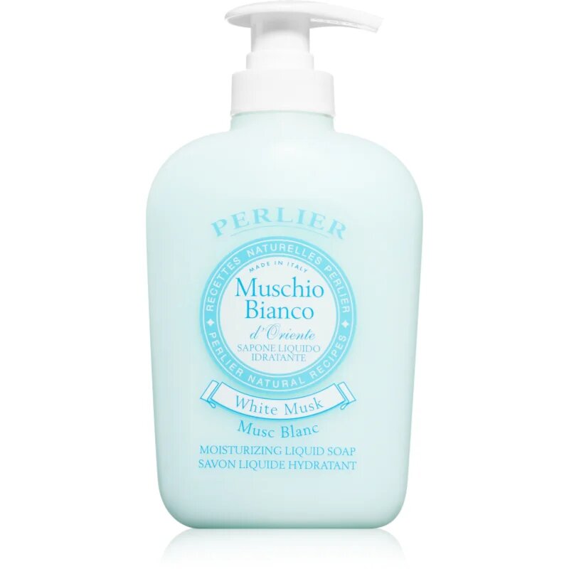 Perlier White Musk течен сапун за ръце и тяло 300 мл.