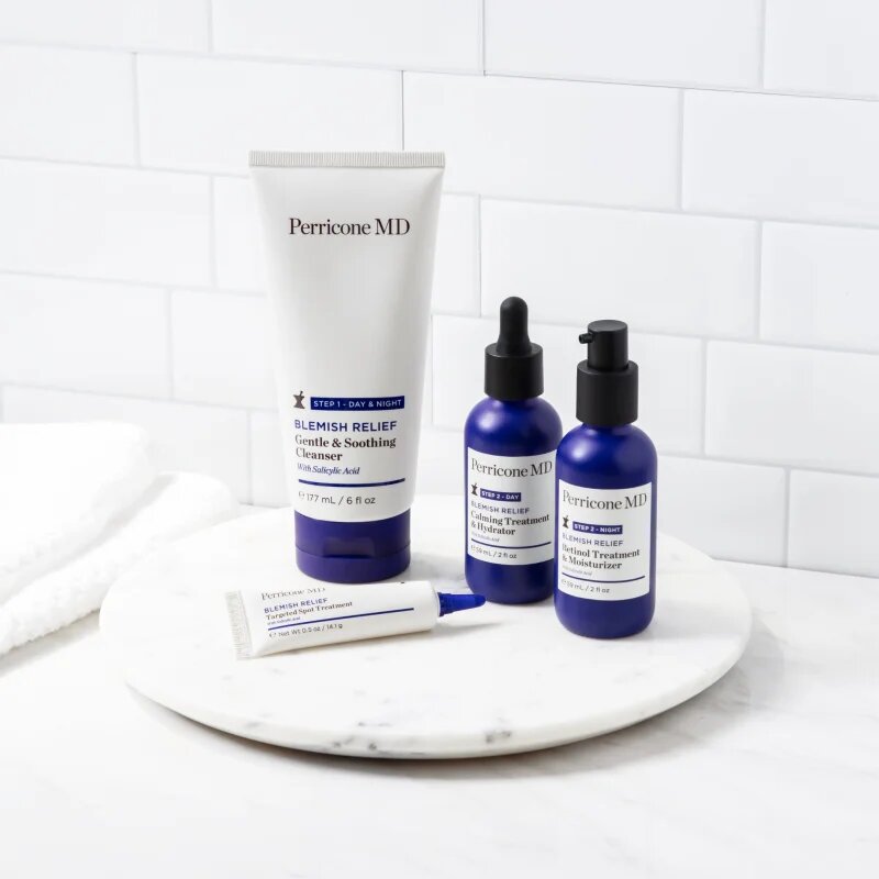 Perricone MD Blemish Relief Cleanser нежен успокояващ и почистващ гел 177 мл.