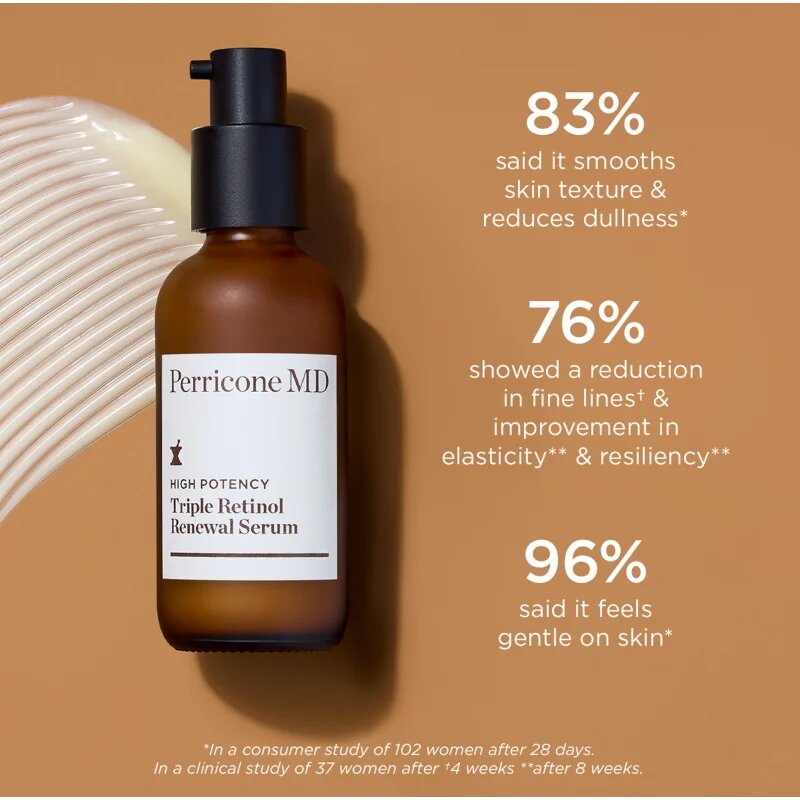 Perricone MD High Potency Triple Retinol Renewal Serum подмладяващ серум за лице с ретинол 59 мл.