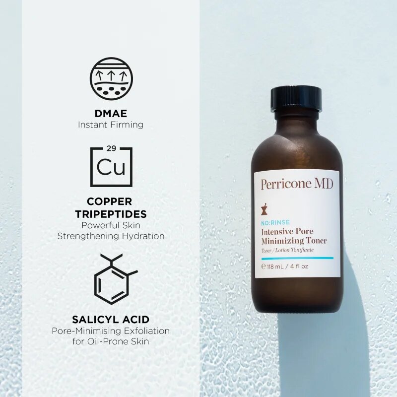 Perricone MD No:Rinse Pore Minimizing Toner интензивен тоник за изглаждане на кожата и минимизиране на порите 118 мл.