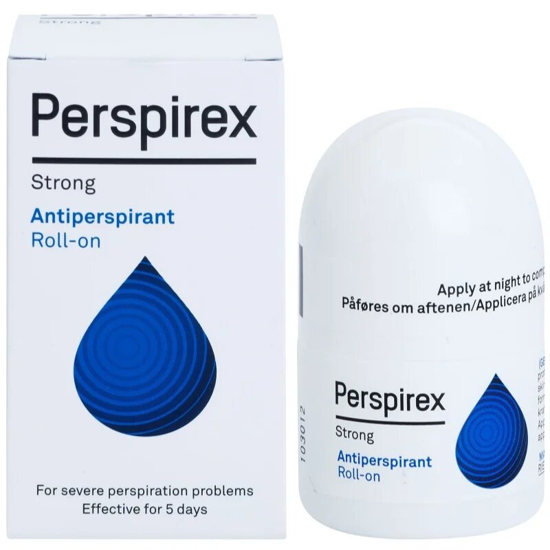 Perspirex Strong антиперспирант рол-он с 5-дневен ефект 20 мл.