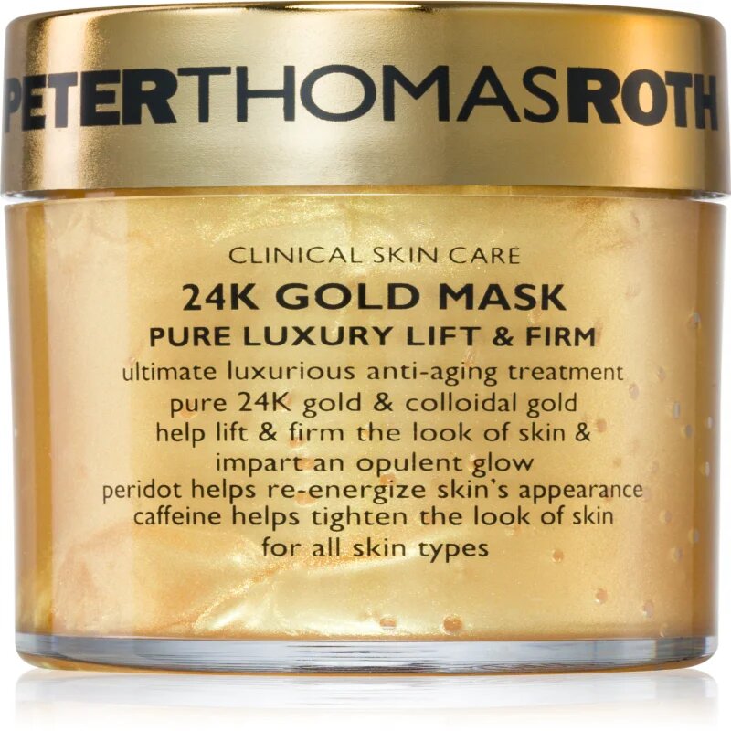 Peter Thomas Roth 24K Gold Mask луксозна стягаща маска за лице с лифтинг ефект 50 мл.