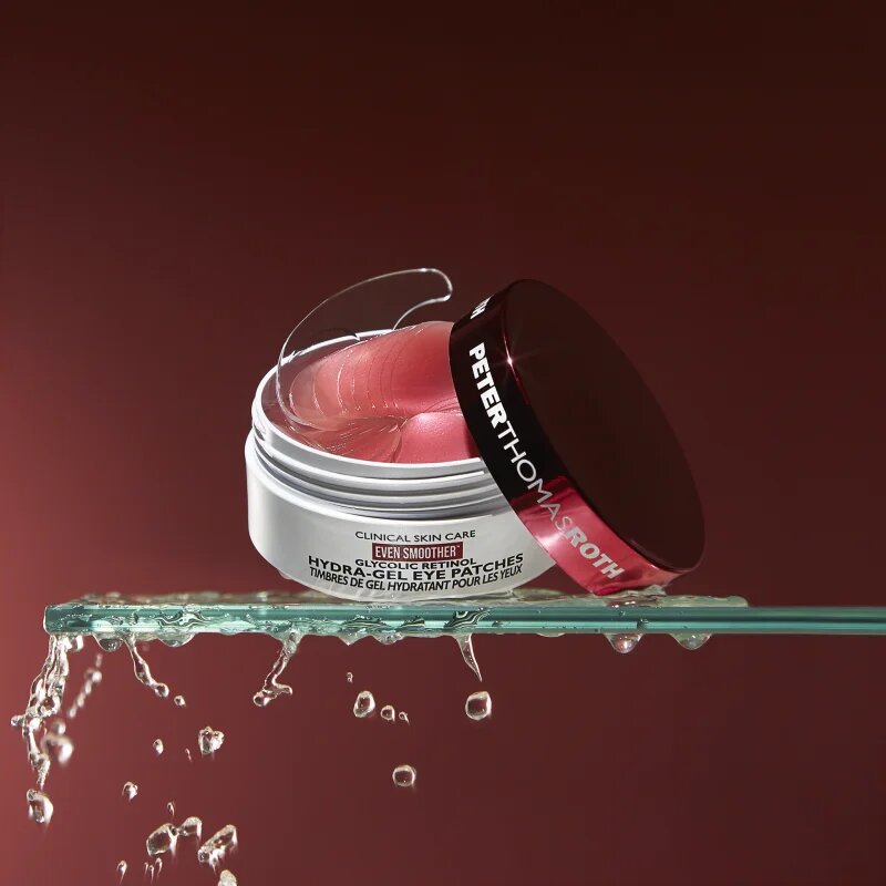 Peter Thomas Roth EVEN SMOOTHER™ Glycolic Retinol Hydra-Gel Eye Patches хидратиращи гел-възглавнички за околоочната област 60 бр.