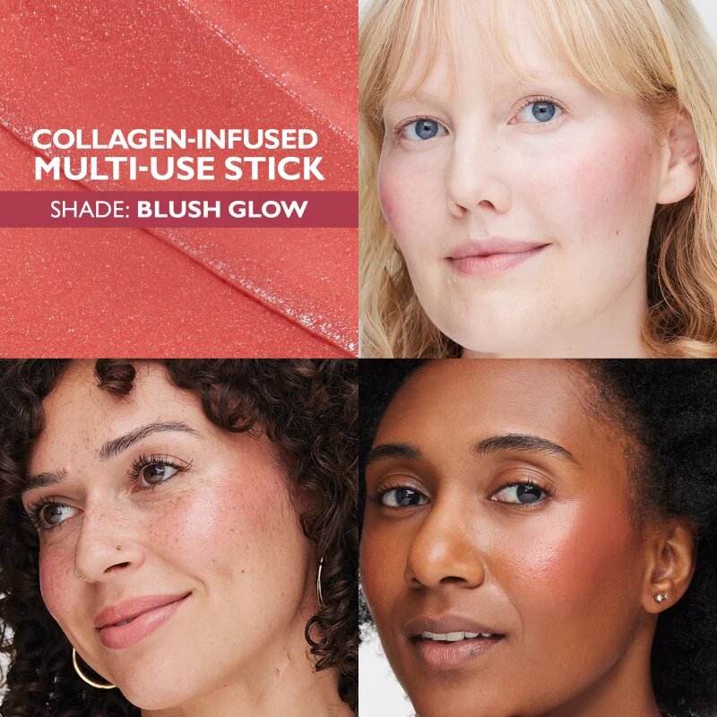 Peter Thomas Roth FIRMx® Collagen Bounce Stick озаряващ стик с колаген цвят Blush Glow 16 гр.