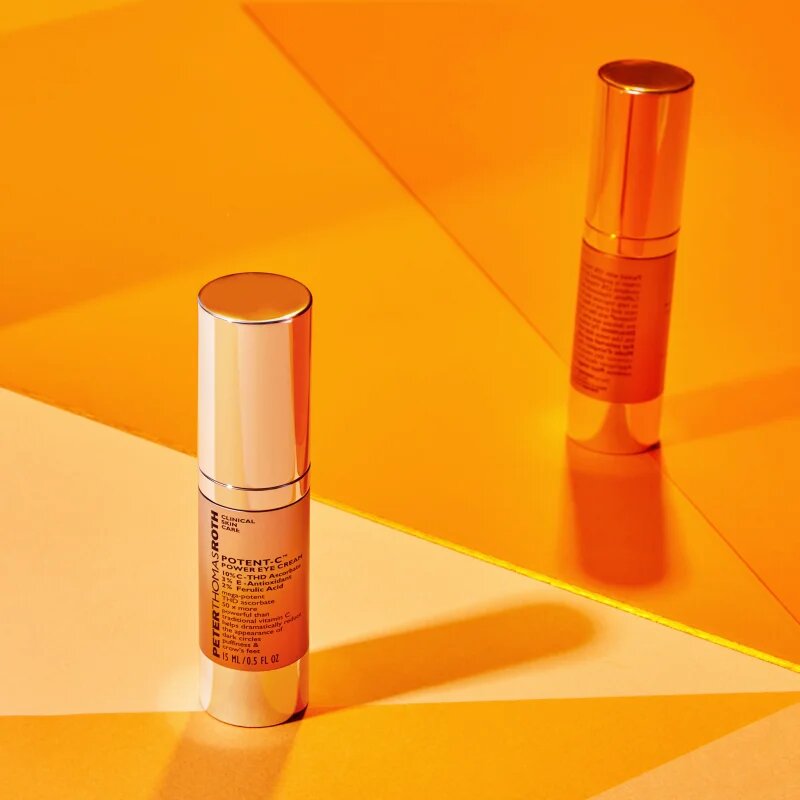 Peter Thomas Roth Potent-C Power Eye Cream хидратиращ крем за очи против отоци и тъмни кръгове 15 мл.