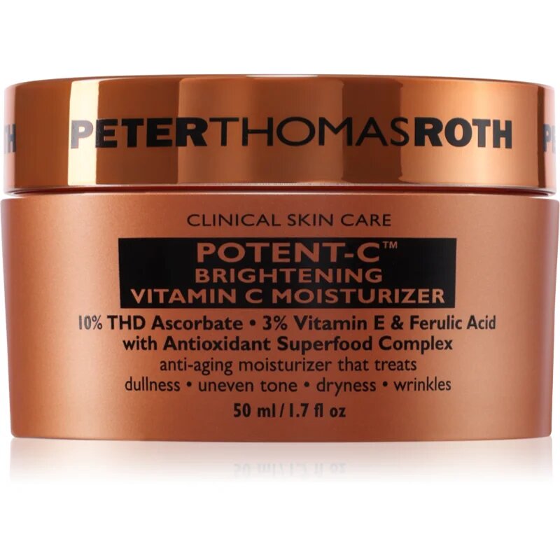 Peter Thomas Roth Potent-C Power Moisturizer хидратиращ крем за лице с витамин С 50 мл.