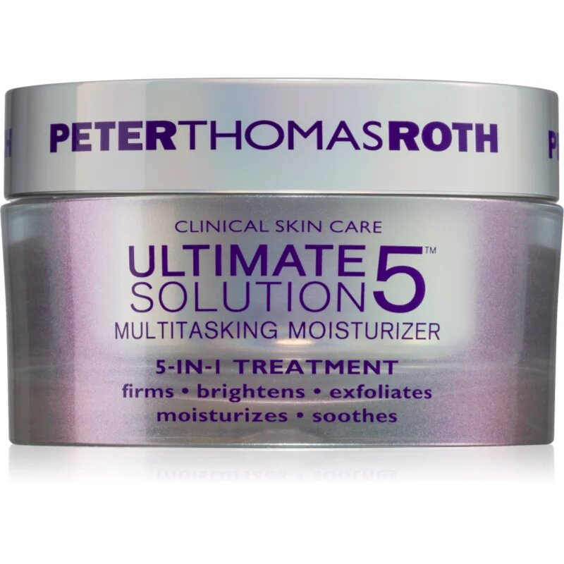 Peter Thomas Roth Ultimate Solution 5 Multitasking Moisturizer богат хидратиращ крем дневен и нощен 50 мл.