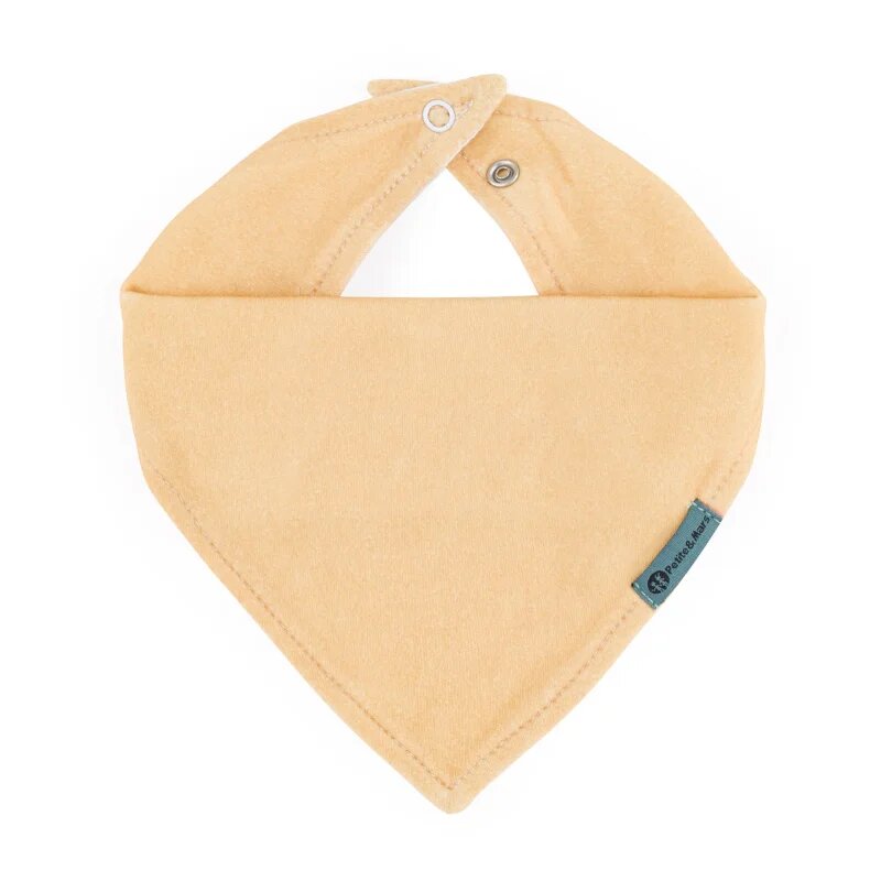 Petite&Mars Bandana Luke 3m+ лигавник Beige Pears&Intense Ochre 1 бр.